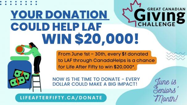 Help LAF WIN $20,000!